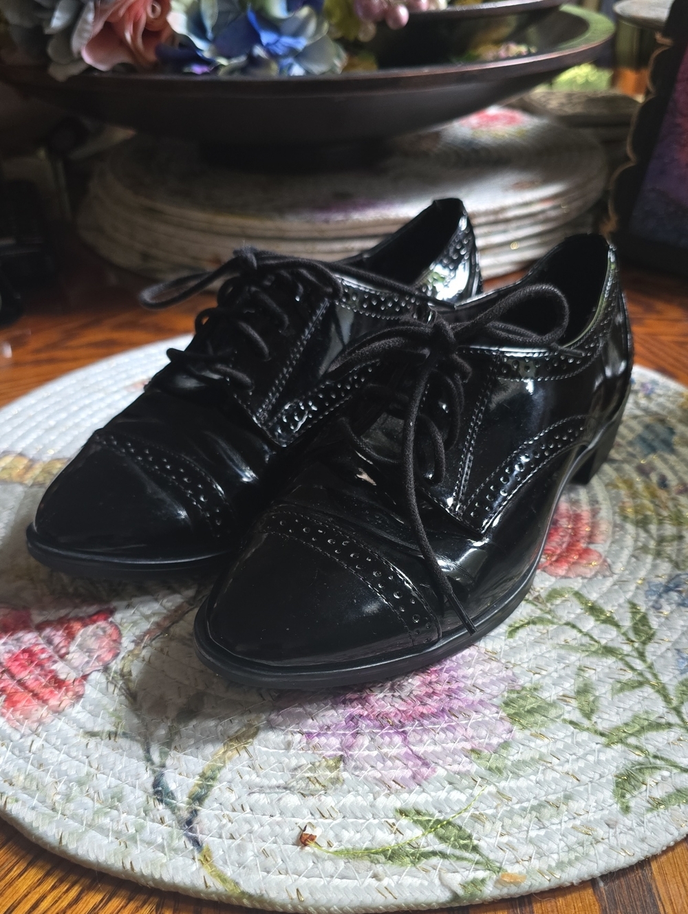 Anne Klein Lace Up Shoes